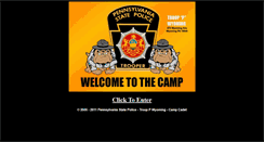 Desktop Screenshot of campcadetonline.com