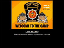 Tablet Screenshot of campcadetonline.com